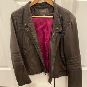 Cole Haan leather jacket